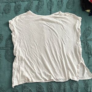Free People We the Free linen blend muscle tee xs